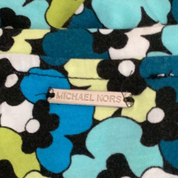 MICHAEL KORS WOMENS SHORT SLEEVED FLORAL T SHIRT - Picture 6 of 6